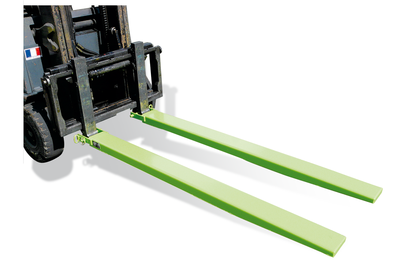 Accessoires chariot élévateur rallonge de fourches 1 t — réglable